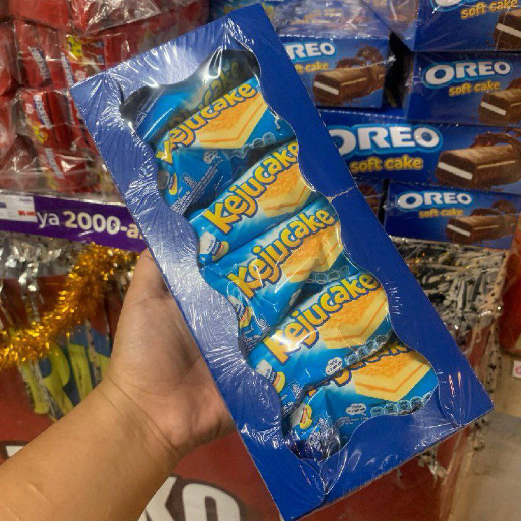 

Keju Cake/Keju Craft/Keju/Bolu Keju/Keju Kraft 1 box isi 12 16gr
