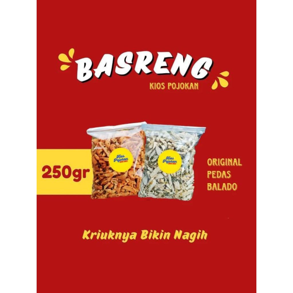 

BASRENG DAUN JERUK KIOS POJOKAN ( 250 GRAM )