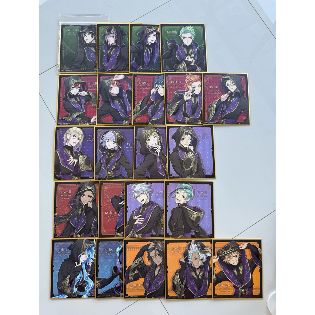 Shikishi Twisted Wonderland full set official