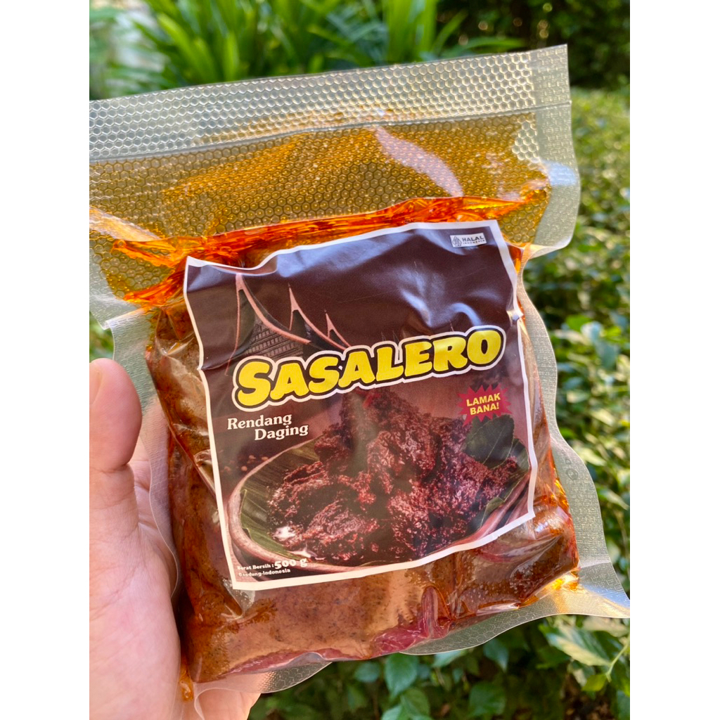 

SASALERO - RENDANG SAPI 500gr Siap Saji (Kemasan Besar)