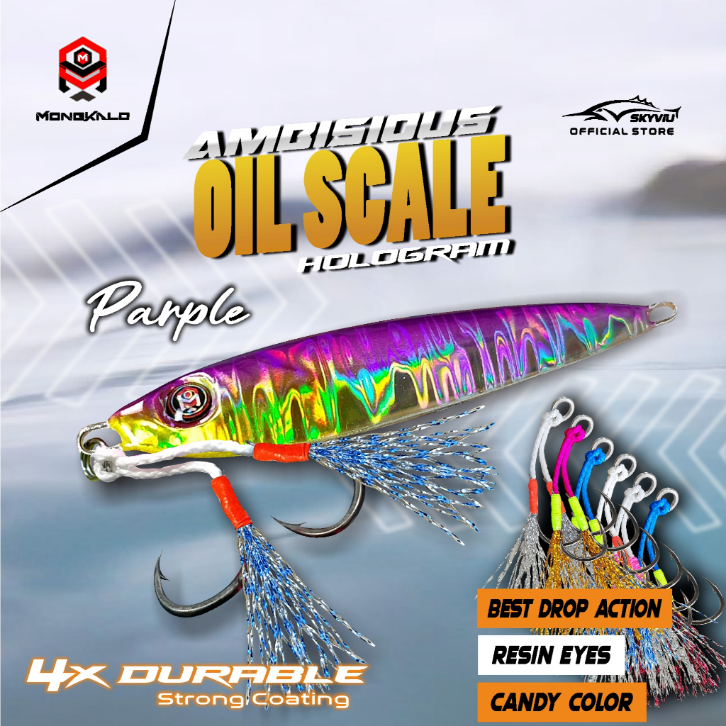 Mongkalo Ambisious Minyak noGID noMotif Candy 30 Ungu