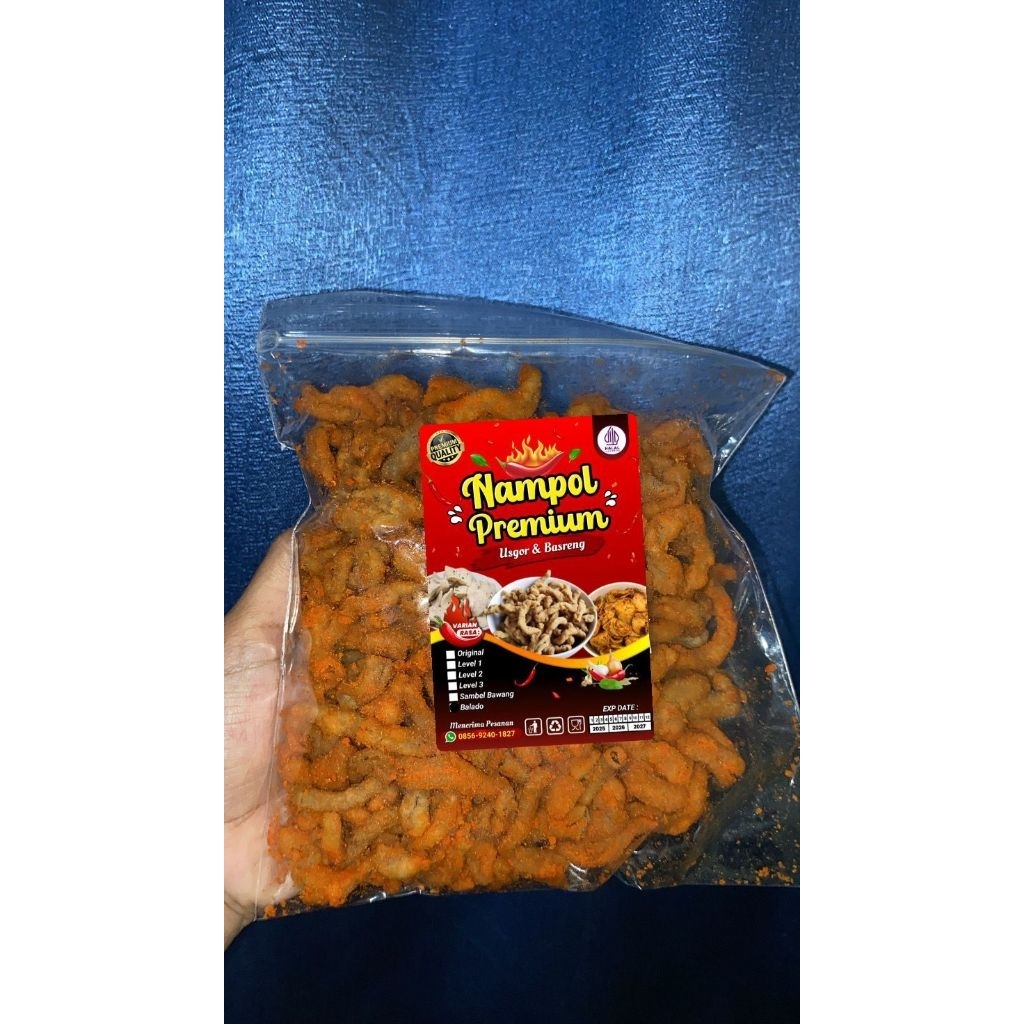 

KERIPIK USUS GORENG AYAM CRISPY/ usus ayam goreng isi 500 gr