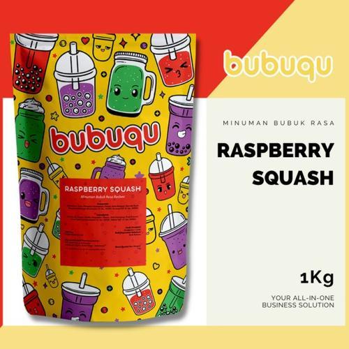 

Bubuqu Powder Drink Raspberry Squash - Bubuk Minuman Beri Frambos 1 Kg