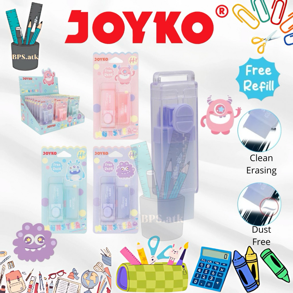 

Eraser JOYKO ER- 147 HI Monster - Penghapus Retractable