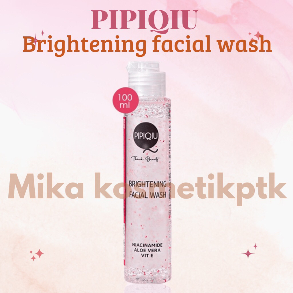 Pipiqiu Brightening Facial Wash + Niacinamide 100ml