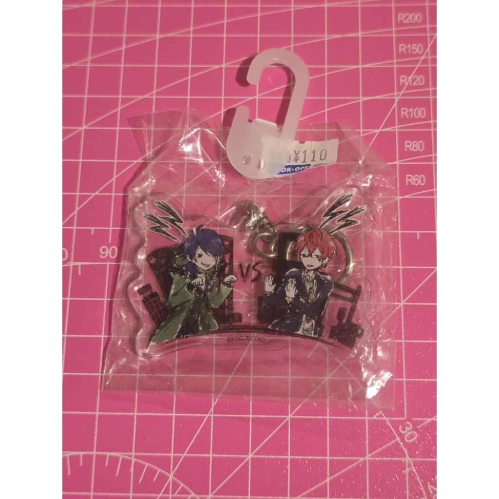 arisugawa dice vs Kannonzaka Doppo hypmic hipumai hypnosis mic keychain gantungan kunci akrilik acry
