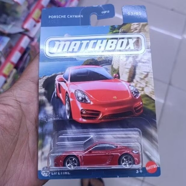 Matchbox Porsche Cayman Merah 2025