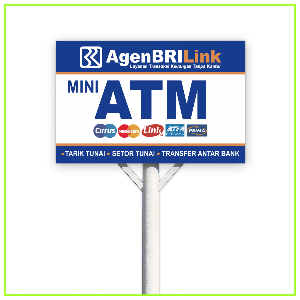 

Agen Brilink Pole Sign Papan Nama Jalan + Tiang Besi Fullset