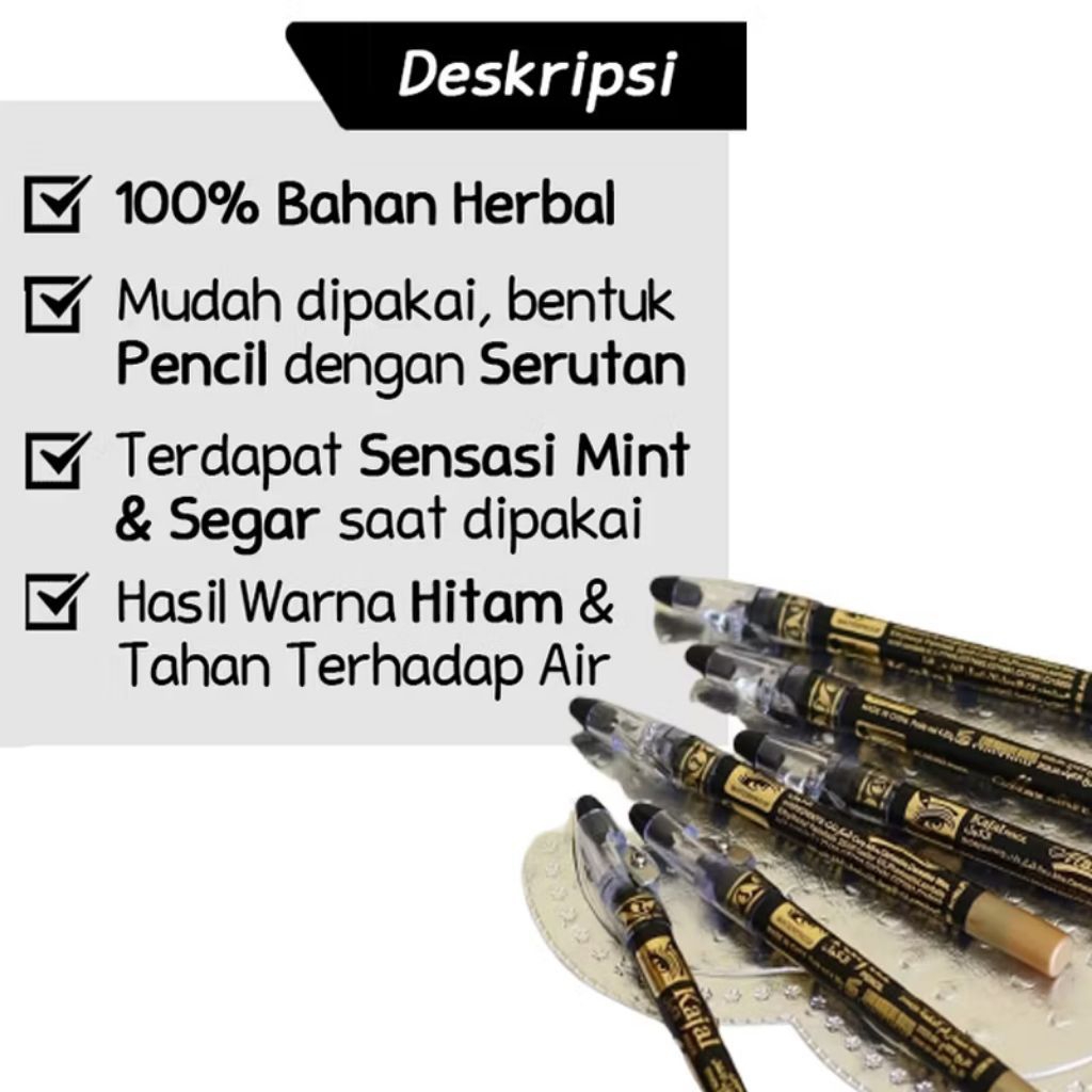 CELAK PENSIL KAJAL |CELAK MATA KAJAL |CELAK KAJAL ARAB
