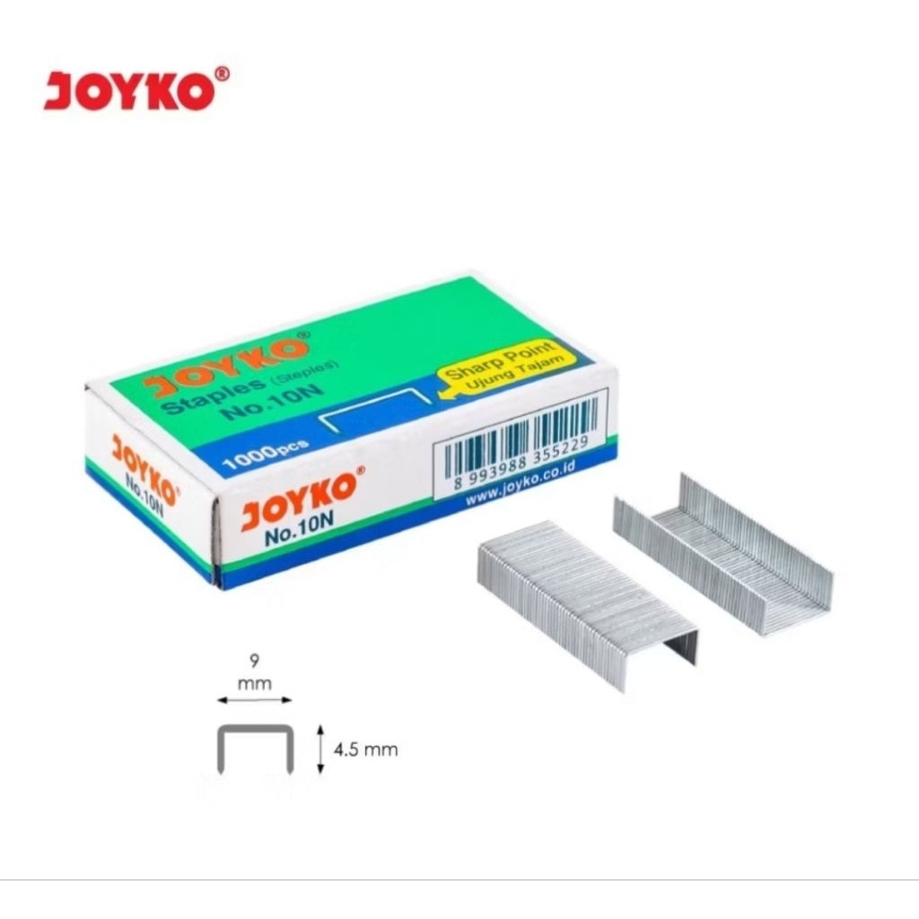 

ISI STAPLES JOYKO No.10-1M. 1 pack