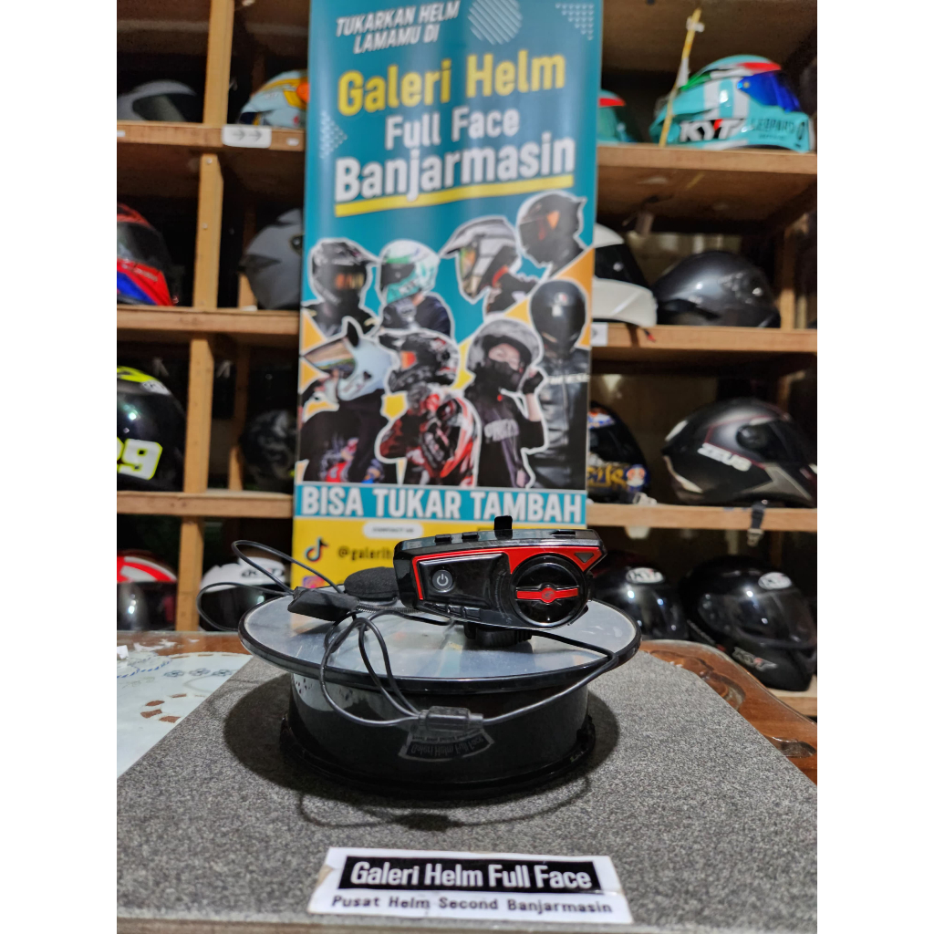 GEARELEC X6 INTERCOM HEADSET BLUETOOTH HELM