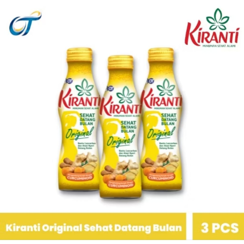

KIRANTI ORIGINAL SEHAT DATANG BULAN 150MLX3