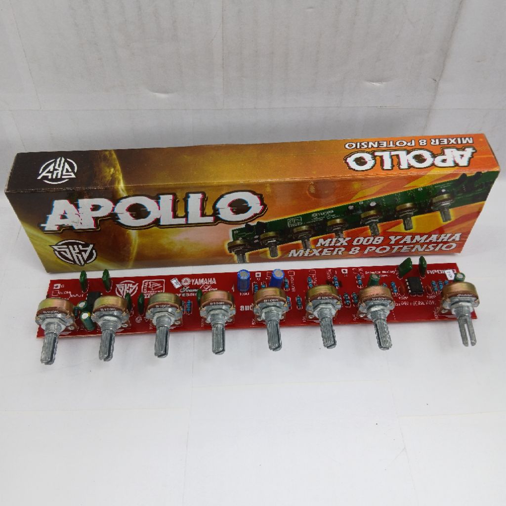 KIT Mixer 8 Potensio Yamaha Merk SKY - Kit mixer 8 Pot Yamaha Tipe Apollo High Quality Component..