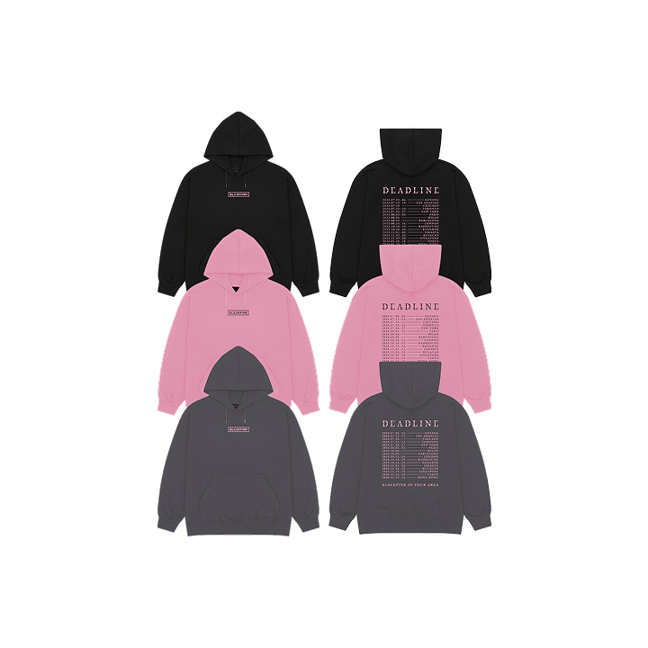[DP PO] BLACKPINK TOUR HOODIE [DEADLINETOUR]