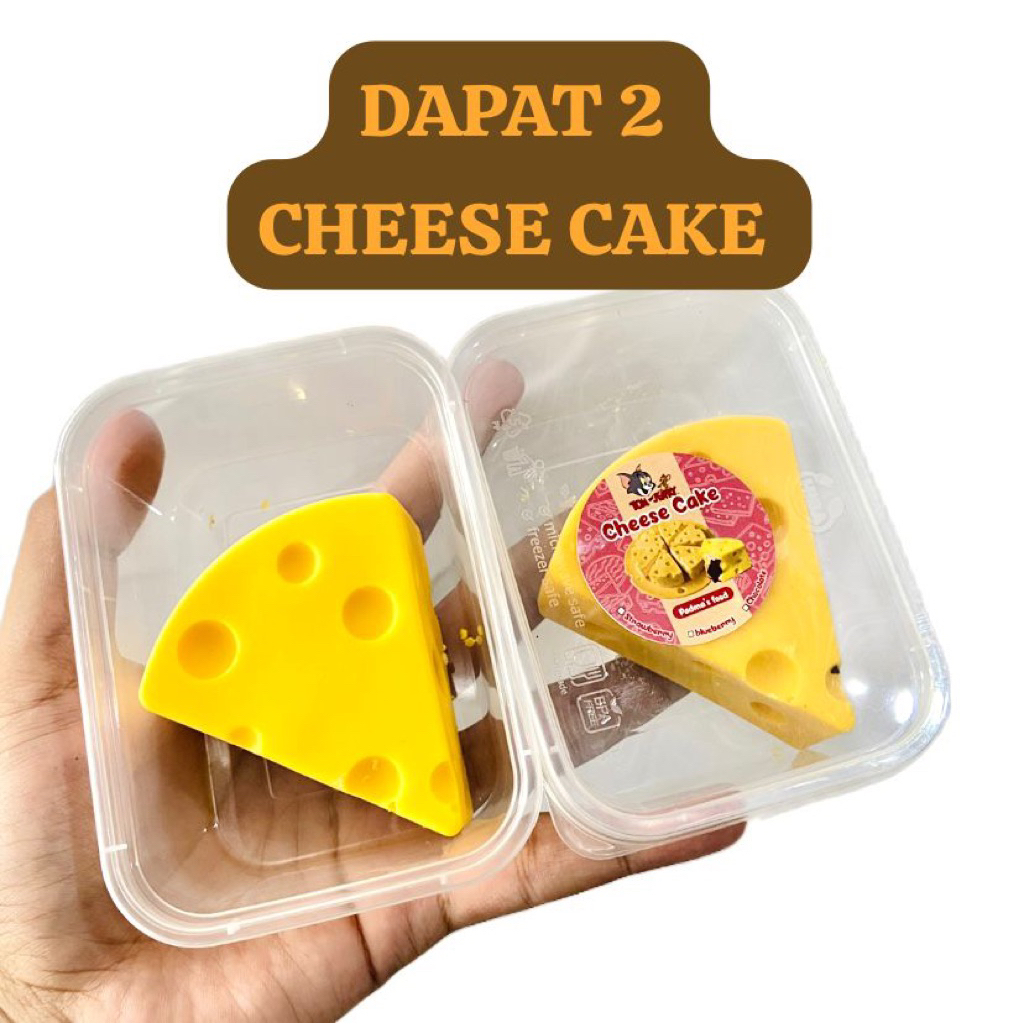 

[2 BOX] CHEESE CAKE TOM & JERRY VIRAL LEMBUT DAN LUMER