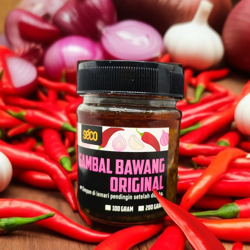 

Sambal Bawang SECO ● Sambel Homemade 100% Halal Tanpa Pengawet
