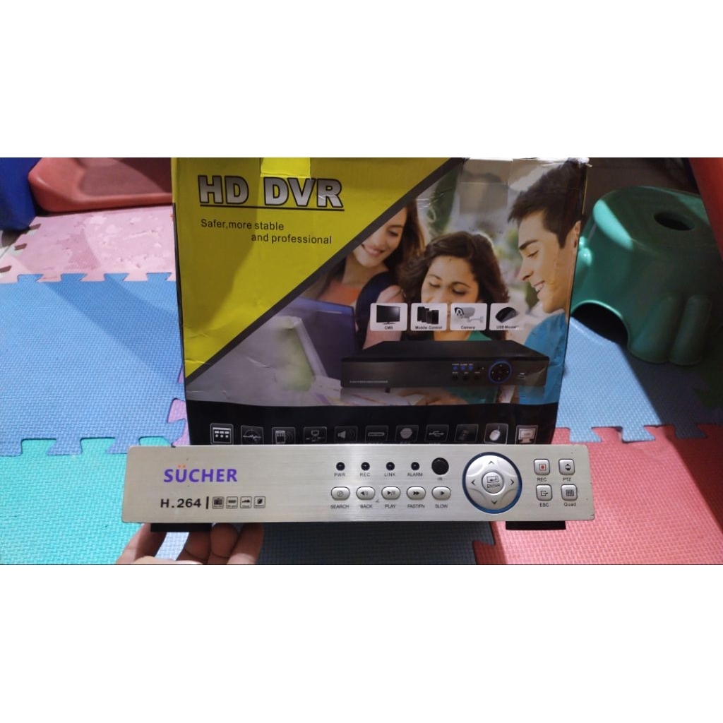 DVr cctv 4chanel bekas kantor