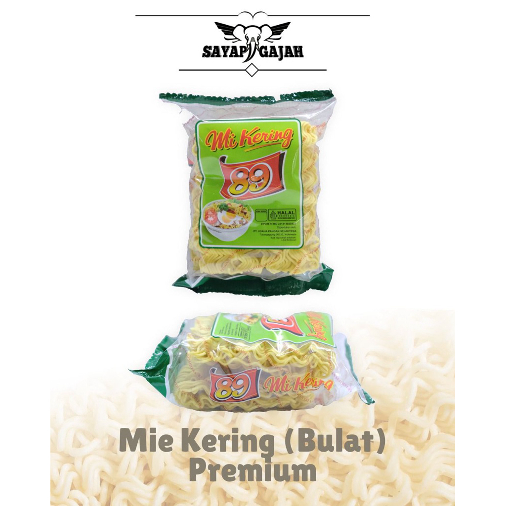 

Mie Kering Bulat cap 89