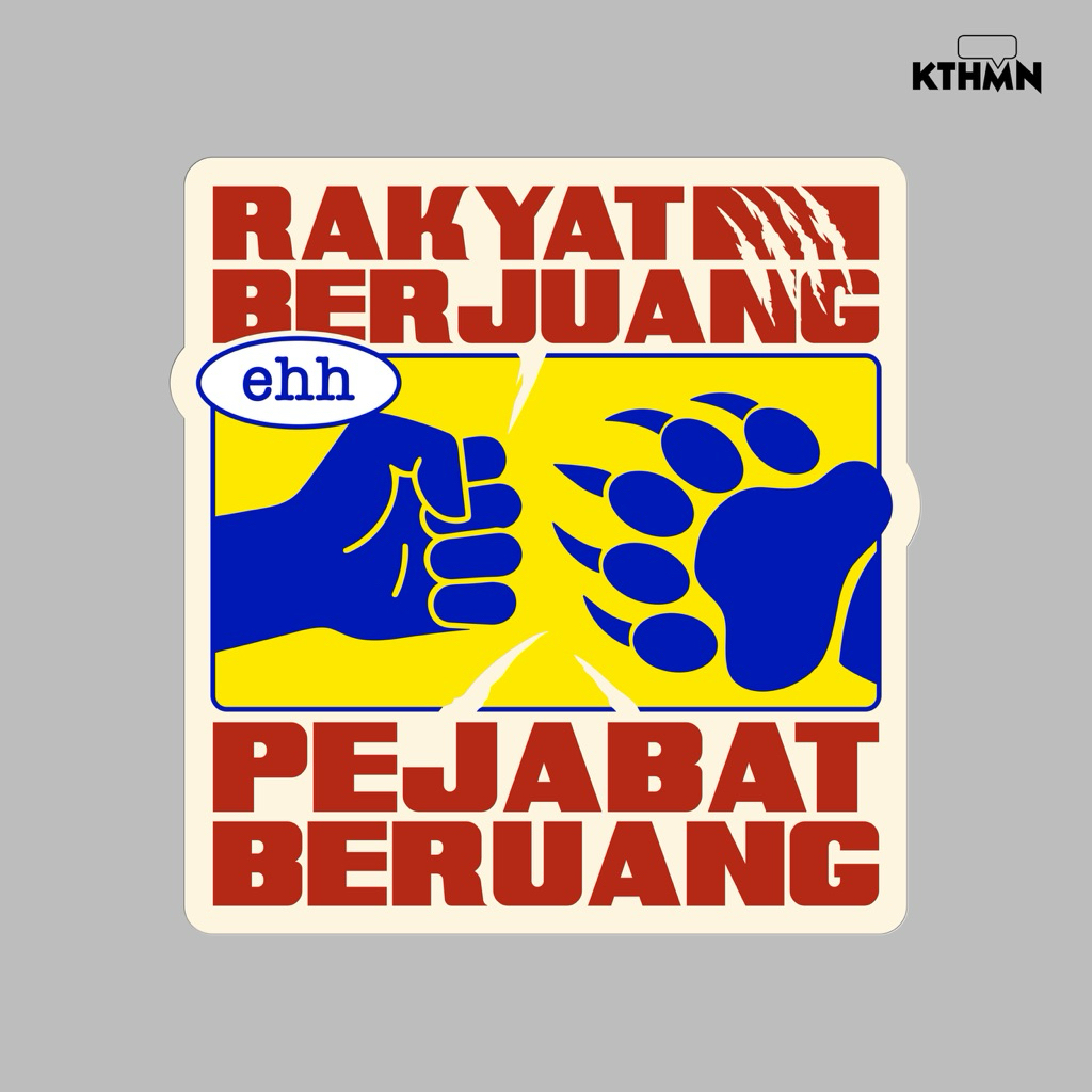 

Rakyat Berjuang - Sticker | SS - 220