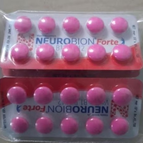 Neurobion Forte tablet per strip @10 tablet/ Neurobion 5000, Food Supplement