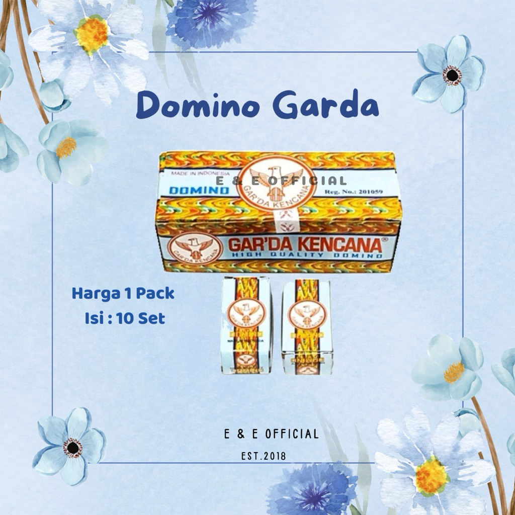 KARTU DOMINO GARDA / KARTU GAPLE / KARTU DOMINO