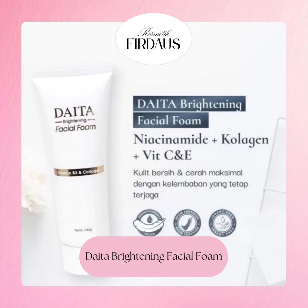 Daita Brightening Facial Foam / Brightening Day Cream / Brightening Night Cream