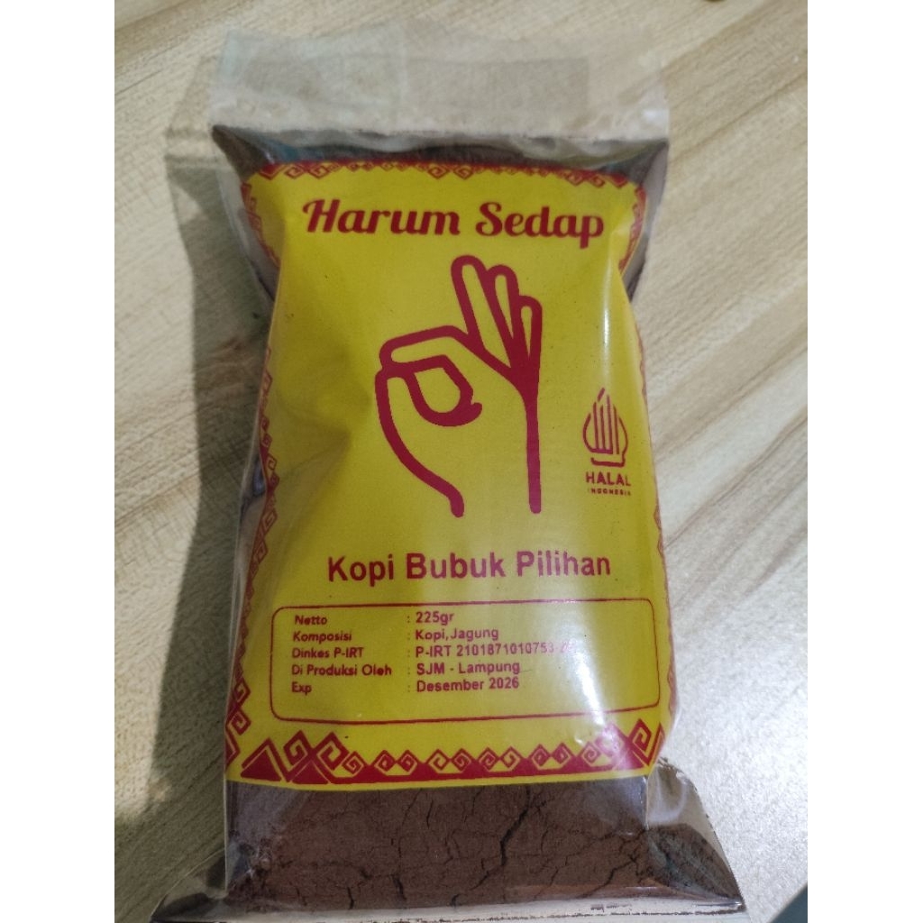 

Kopi lampung harum sedap 225gr