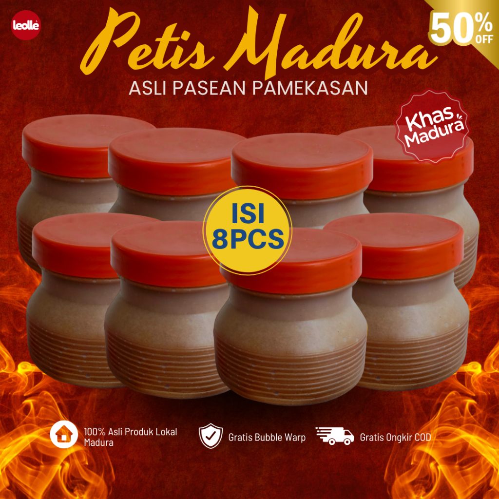 

Petis Asli Madura Ikan Tuna Pasean Pamekasan Buat Bumbu Sambel Rujak Super Enak Gurih isi 8 pcs