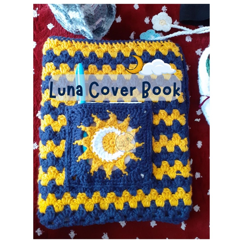 

COVER BOOK CROCHET | COVER BINDER CROCHET | LAPISAN BUKU DAN BINDER RAJUT