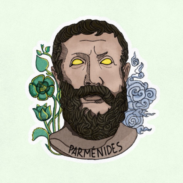 

Sticker Filsuf - Parmenides (Vinyl Glossy)