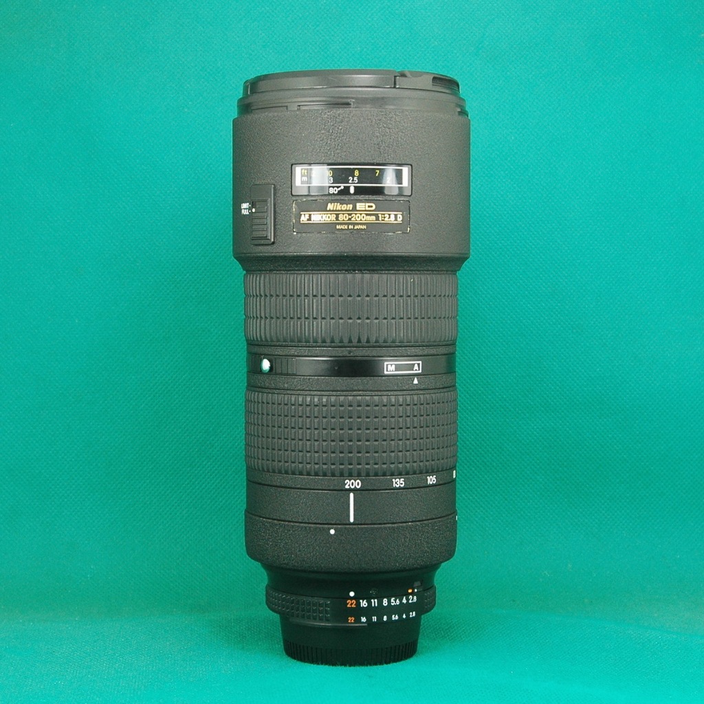 Lensa Tele Nikon AF 80-200 mm F 2.8 D Gen 3 / AFD / AF-D 80-200mm F2.8 Gen III Mulus