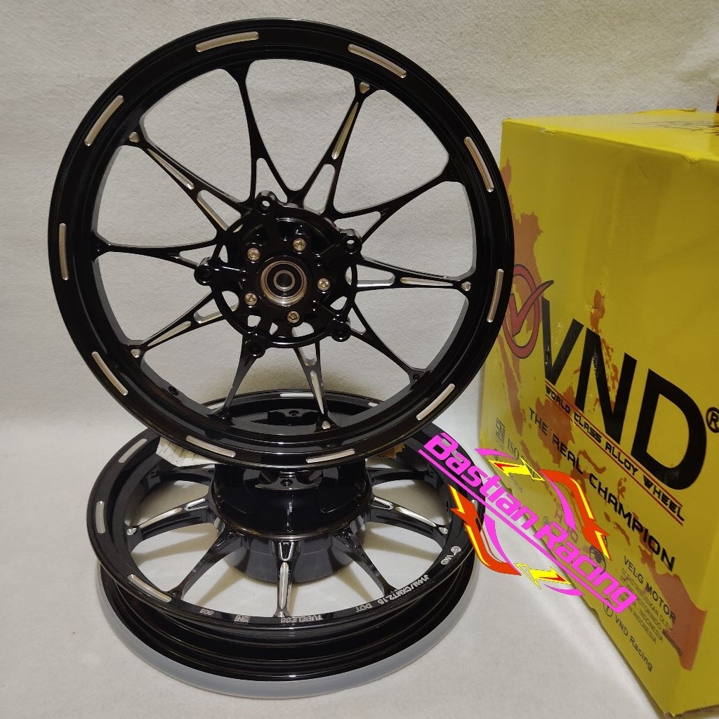VELG PCX 160 VND RACING H10 RING 14 LEBAR  185x14 & 215x14 PCX 160 CBS PCX 160 ABS 185 215 RING 14 H