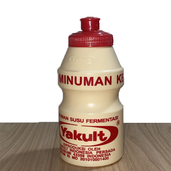 Botol Minum Yakult Lucu - Botol Susu Fermentasi Portable, Food Grade, Anti Tumpah