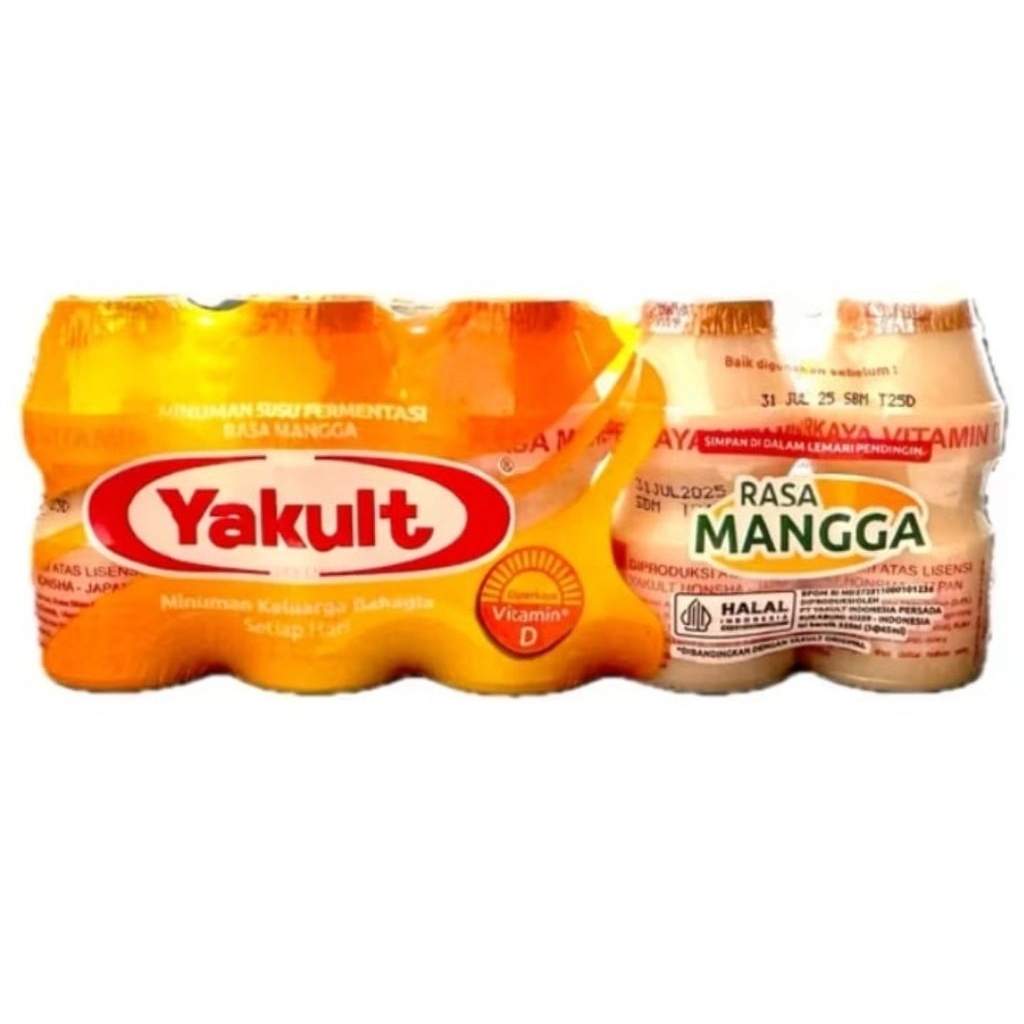 

Yakult Rasa Mangga 5 Botol x 65ml