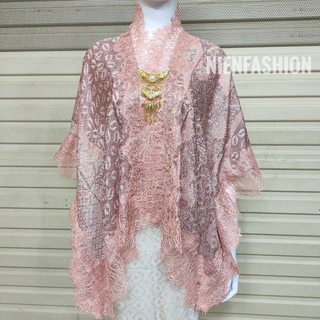 Outer Batwing Batik Viscose Nienfashion Kondangan Wanita