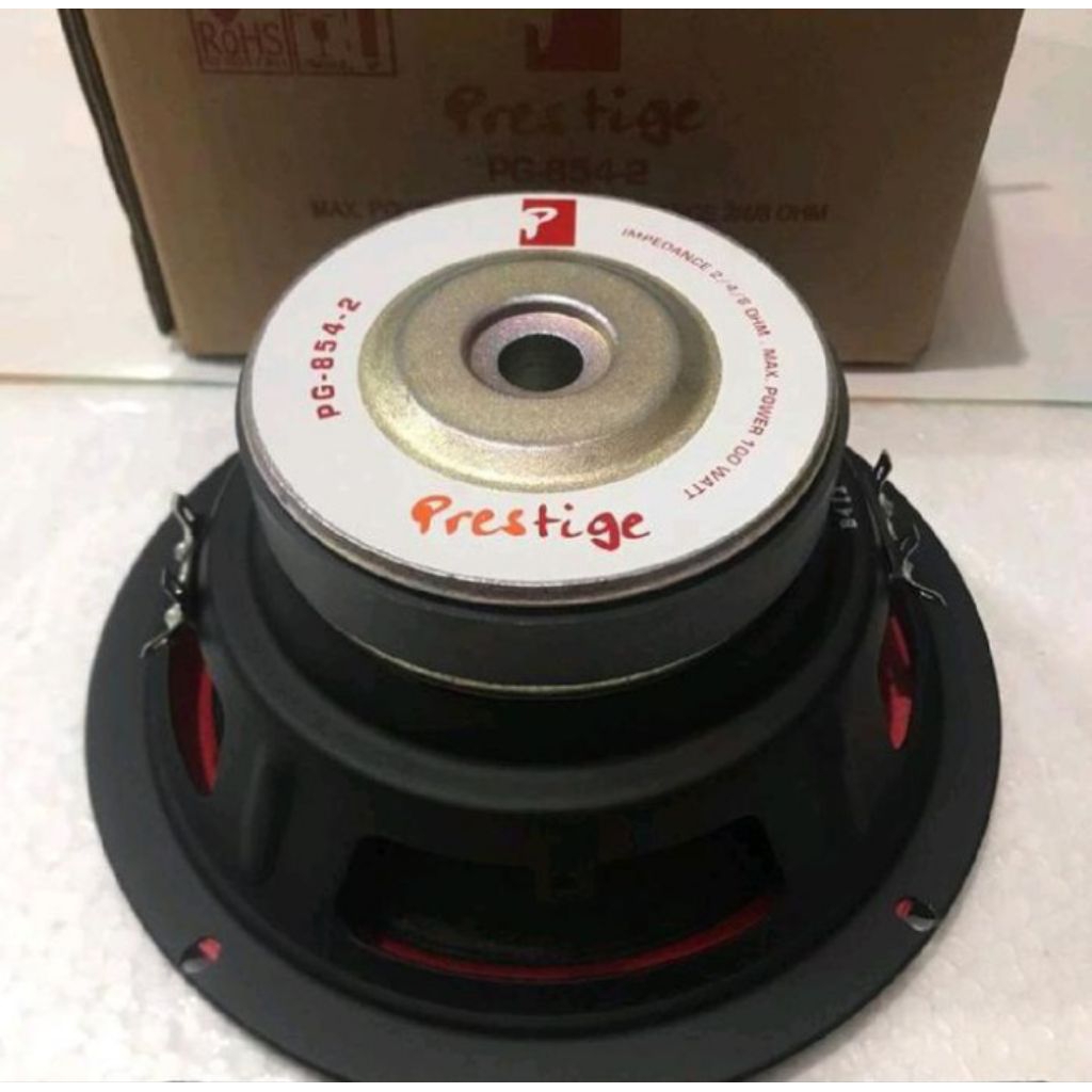 Speaker Subwoofer 8 inch Prestige PG 854-2 Double Coil Original
