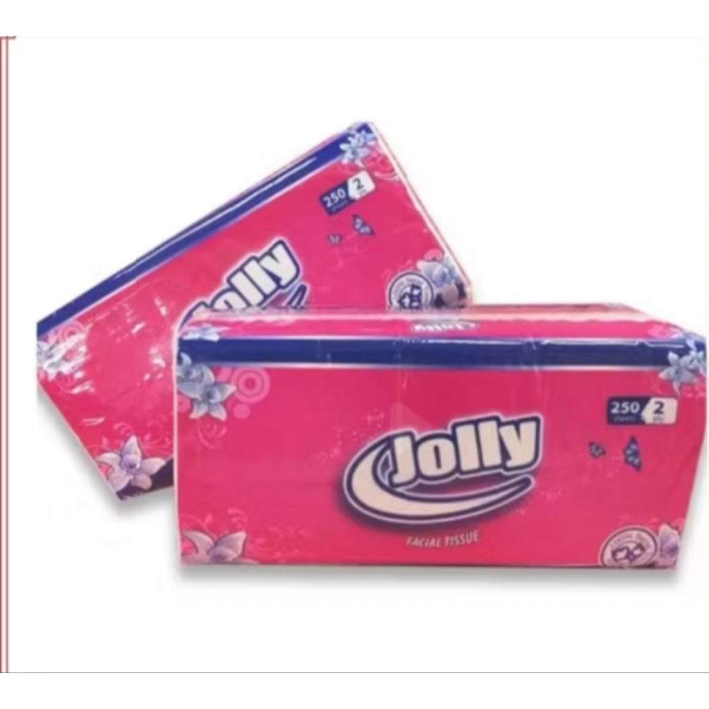 Tissue Jolly 250 Sheet Lembut Sejuk Alami