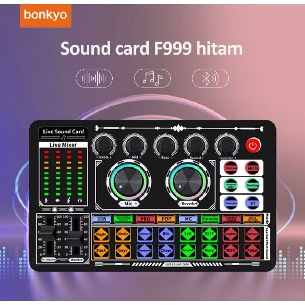 soundcard f999 merk bonkyo