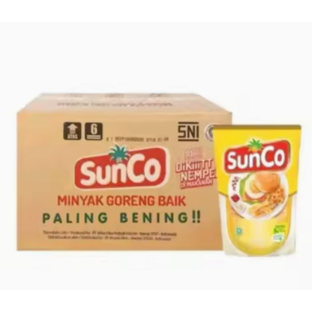 

MINYAK SUNCO 2L 1 DUS (LANGSUNG KIRIM)