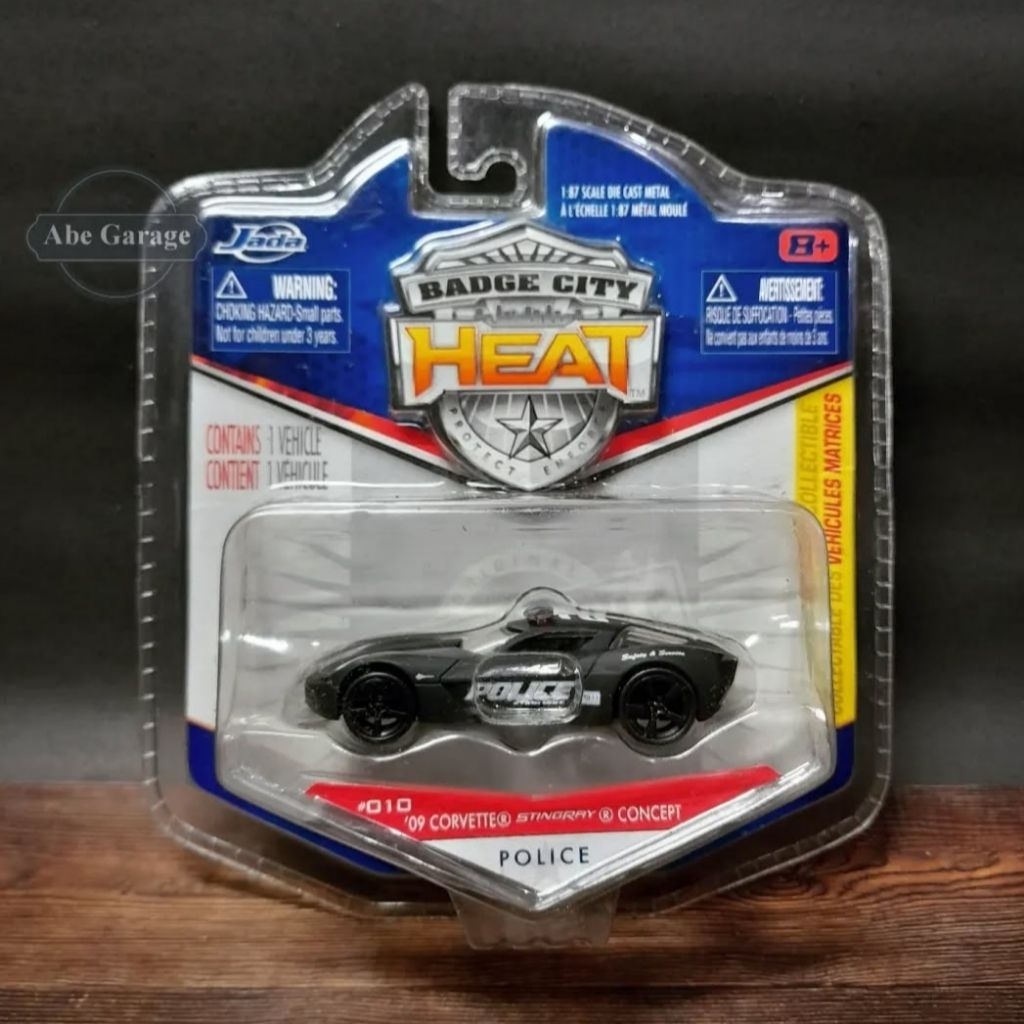 Jada Badge City Heart Corvette Stingray