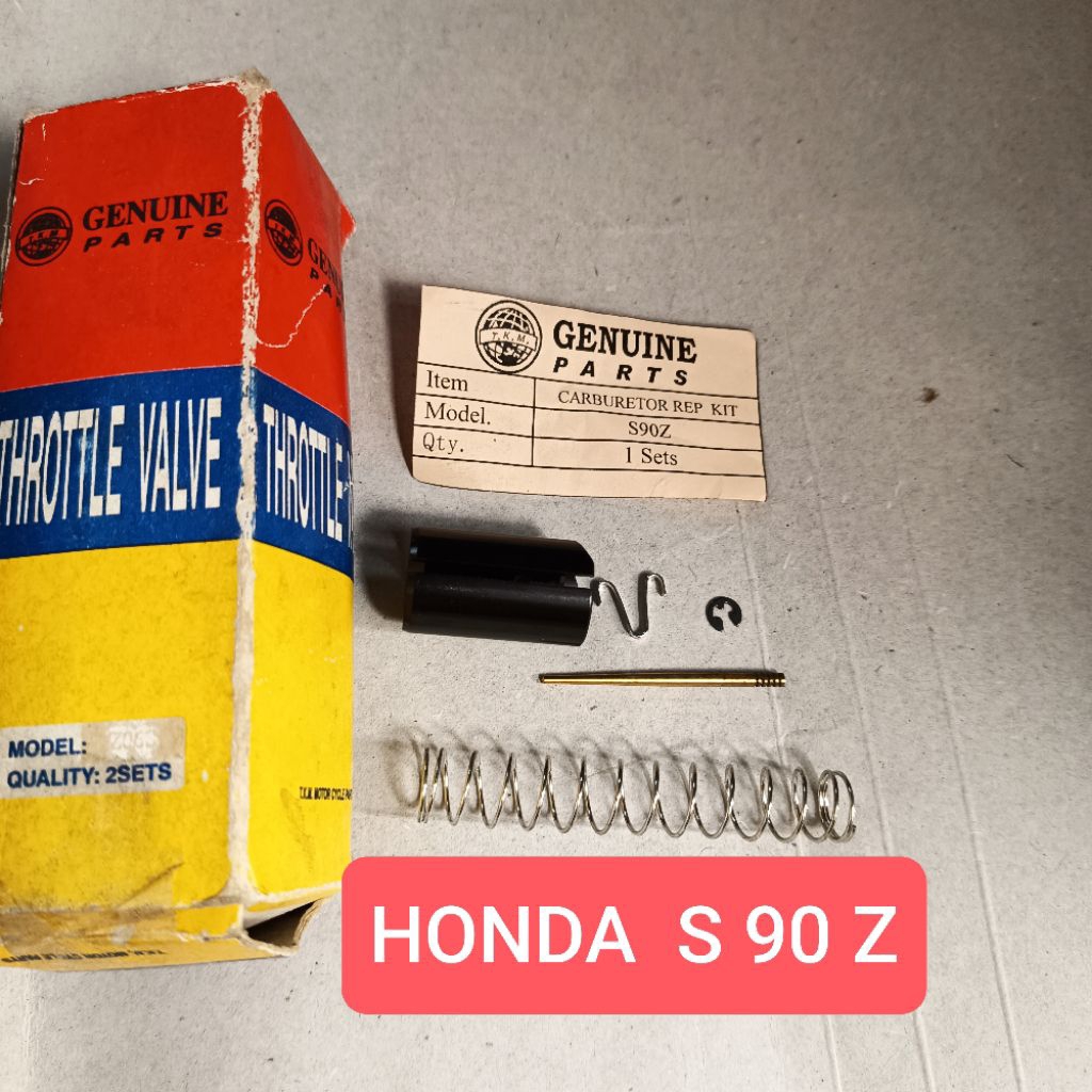 skep plus jarum karburator carburator Honda 90 S 90 Z  CS 90 Z
