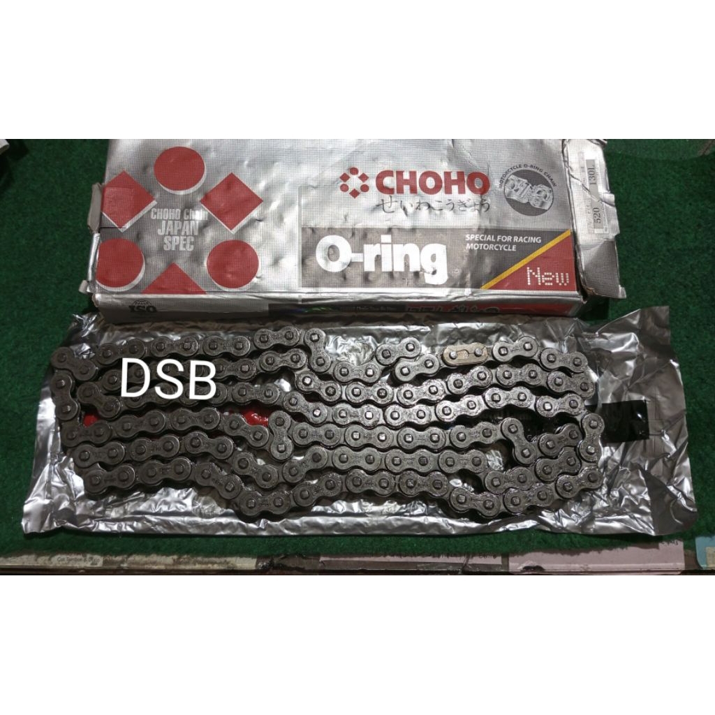 RANTAI 520-130L+PIN+ORING(Ninja 250,CBR,Tiger)CHOHO
