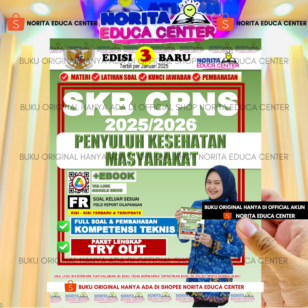 BUKU SKB CPNS PENYULUH KESEHATAN MASYARAKAT NORITA EDUCA CENTER