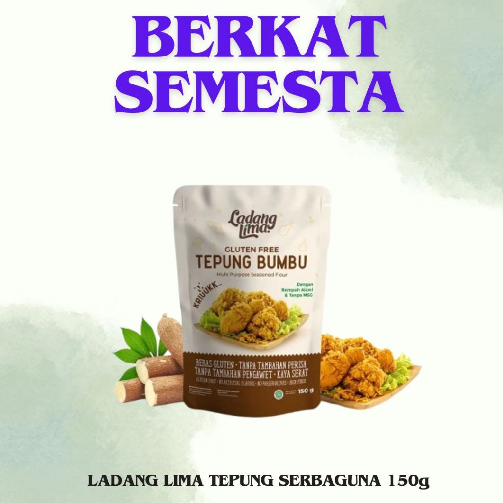 

LADANG LIMA TEPUNG BUMBU SERBAGUNA 150GR