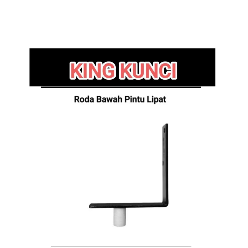 Roda Bawah Pintu Lipat