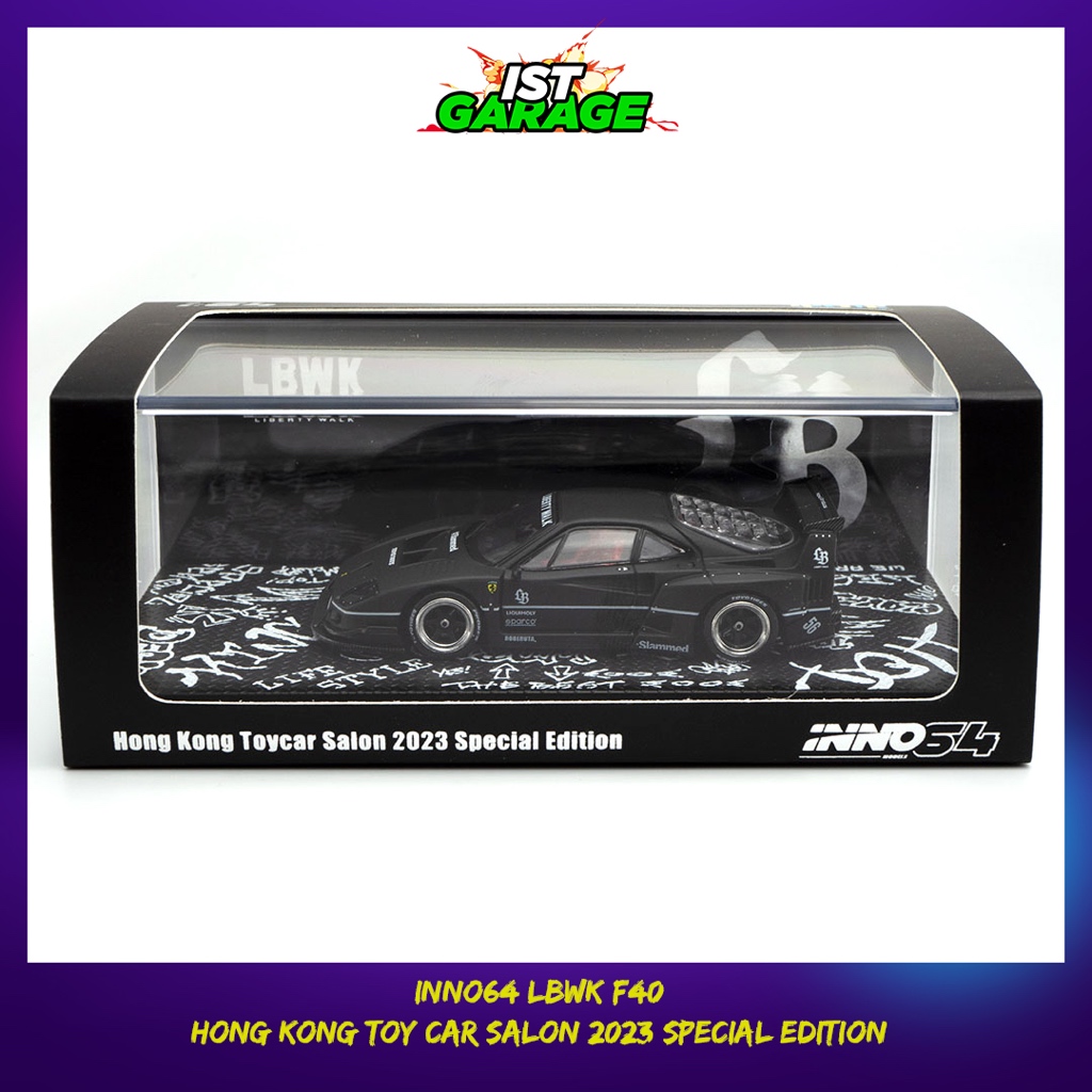 Inno64 Ferrari F40 LBWK Hong Kong Toycar Salon 2023 Special Edition