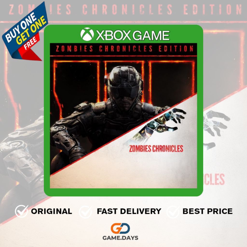 Call Of Duty Black Ops III Zombies Chronicles Edition Xbox One / Series X|S