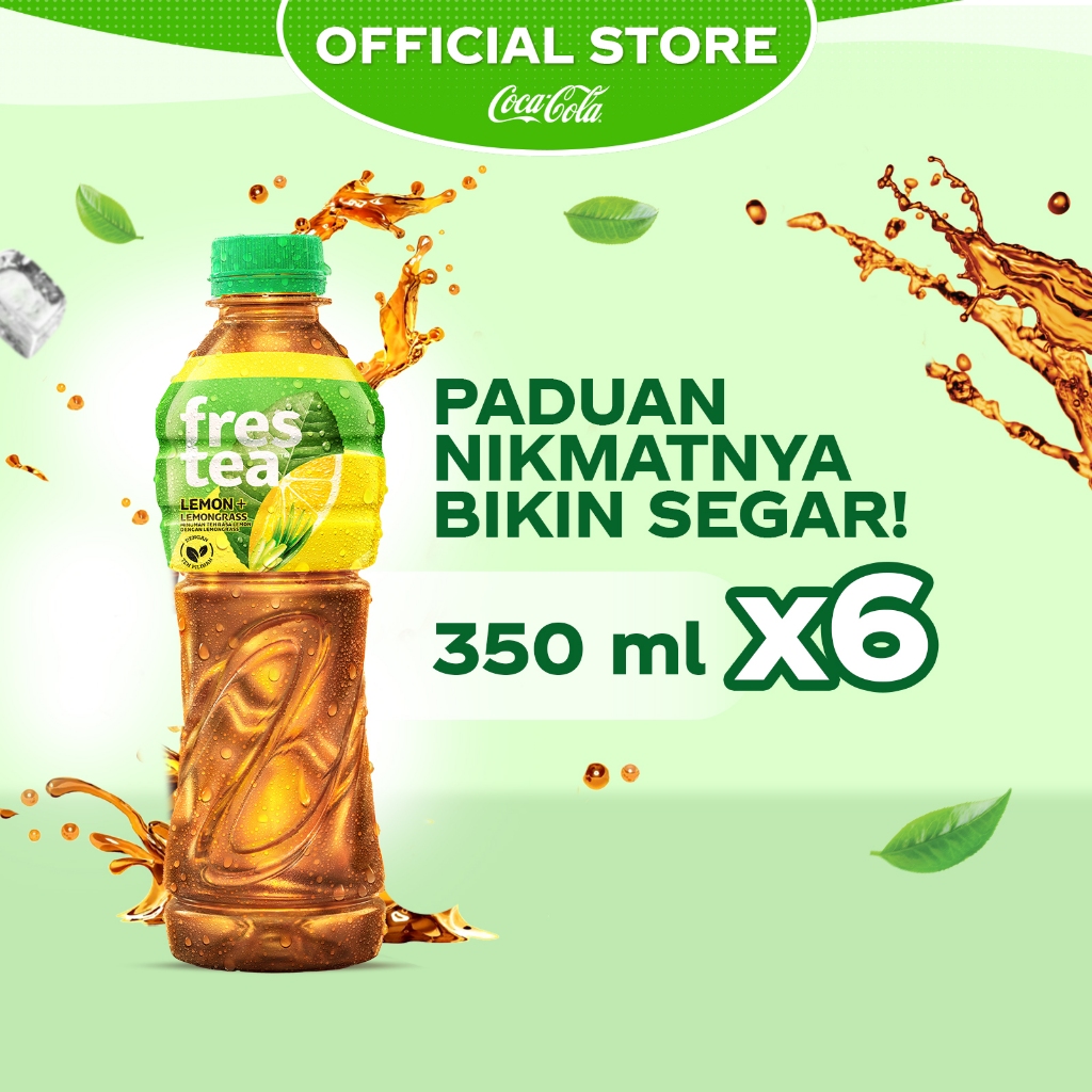 

Frestea Lemon Minuman Teh - Botol 350ml x 6pcs