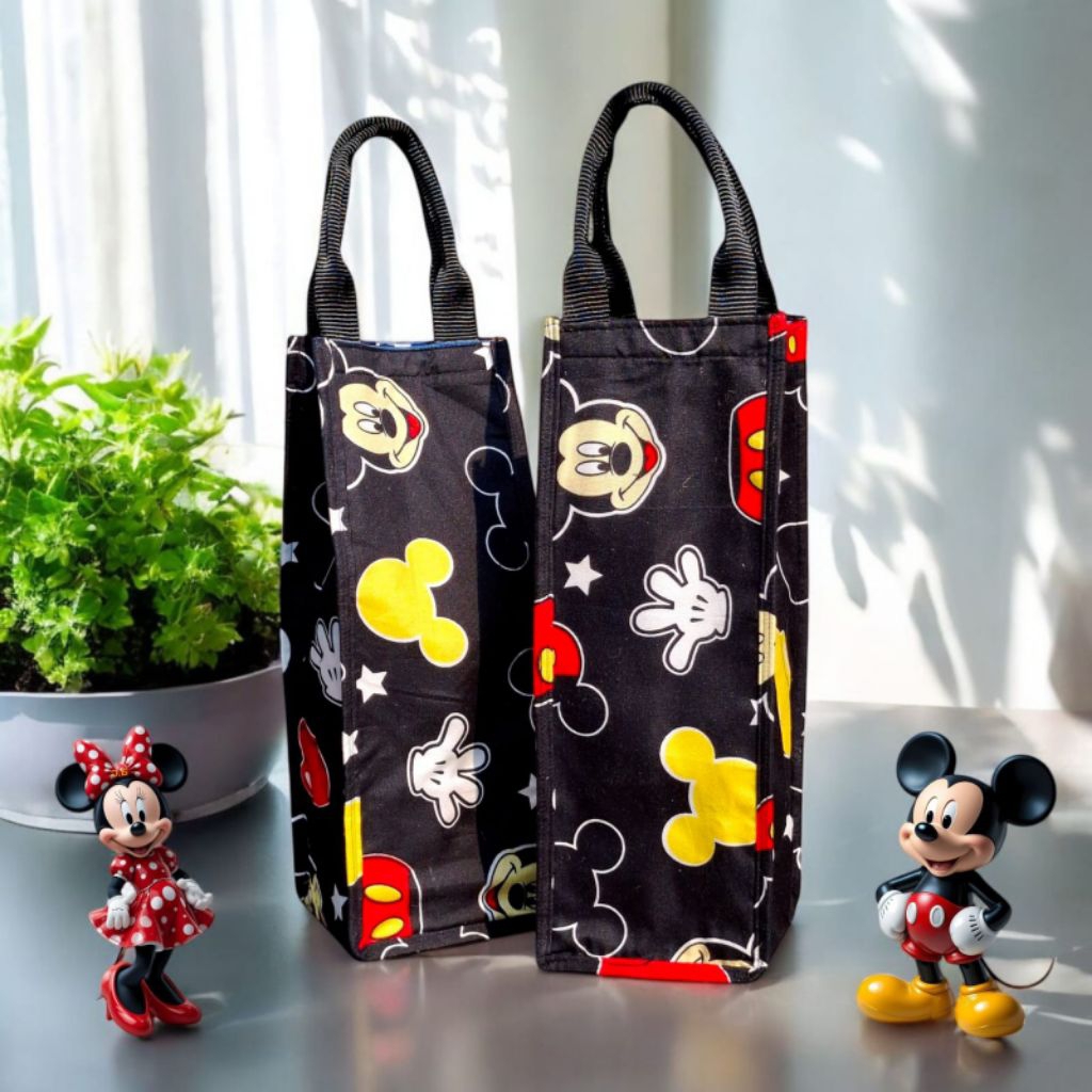 Tas Botol Disney Mickey Mouse - Tas Tumbler 2 Liter Karakter Anak Terlaris