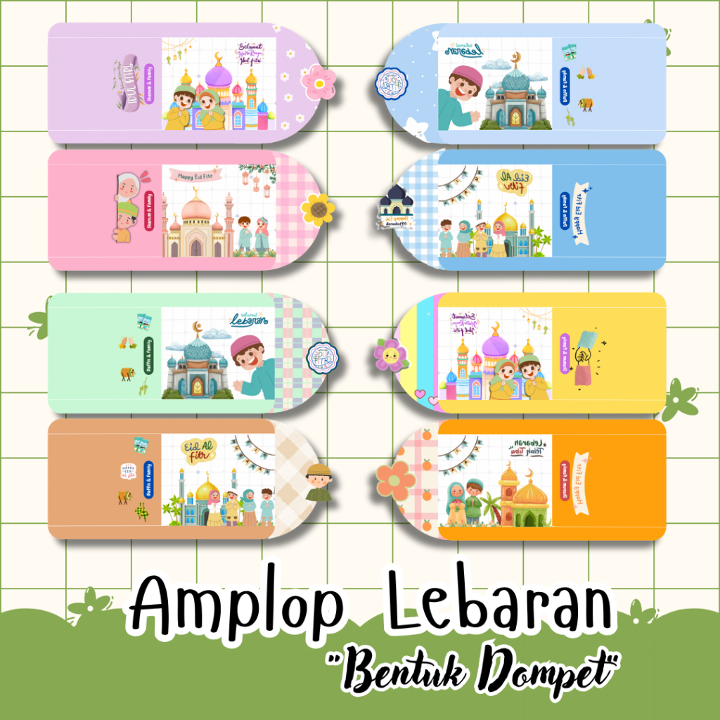 

meliarsdna.craft〡Amplop Lebaran Bentuk Dompet〡Bisa Request Tulisan